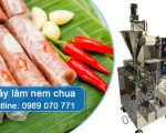 Tăng giá trị sản phẩm với máy làm nem chua